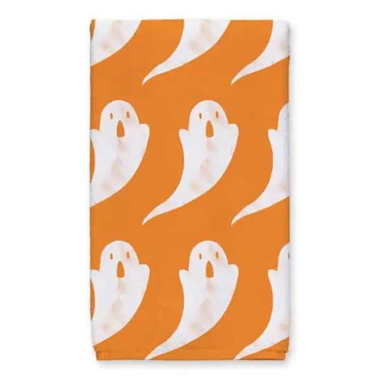 Orange BOO Ghost Tea Towel Set {5}