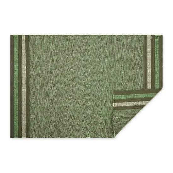 DII&reg; Modern Stripe Variegated Handwoven Recycled Yarn Rug, 2ft. x 3ft. Artichoke {5}