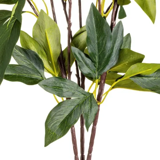 Artificial Beige Peony Spray {5}