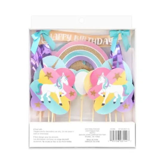 Unicorn Cake Topper Set by Celebrate It&trade; {5}