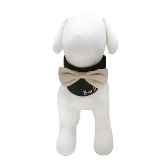 Best Furry Friends Bowtie Dog Collar Rustic {5}