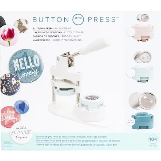 We R Memory Keepers&reg; Button Press&trade; All-In-One Kit {1}
