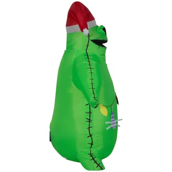3.5ft. Airblown&reg; Inflatable Christmas Oogie Boogie in Santa Hat with Light String {3}