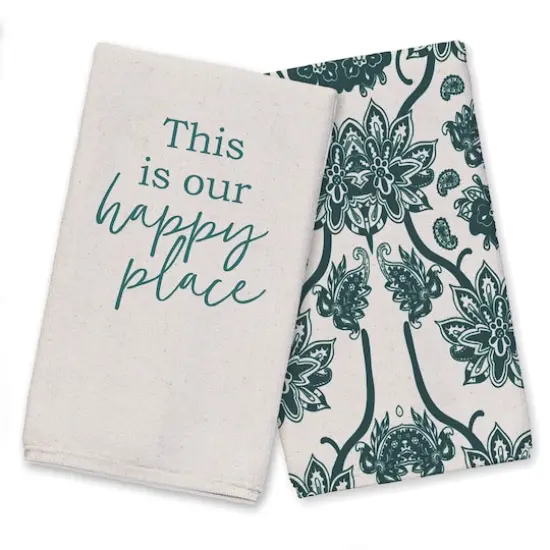 Happy Place Hand Towel Set {1}