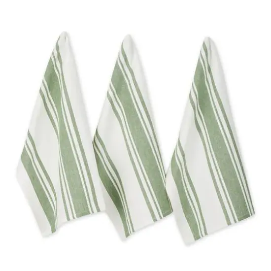 DII&reg; Chef Stripe Dishtowels, 3ct.Wine {2}