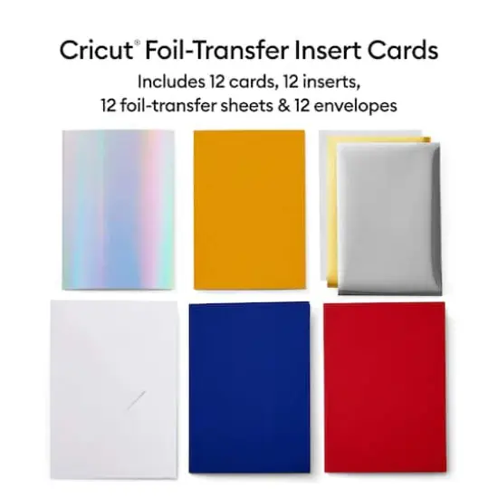 Cricut&reg; R40 Foil Transfer Insert Cards, Celebration Sampler {3}