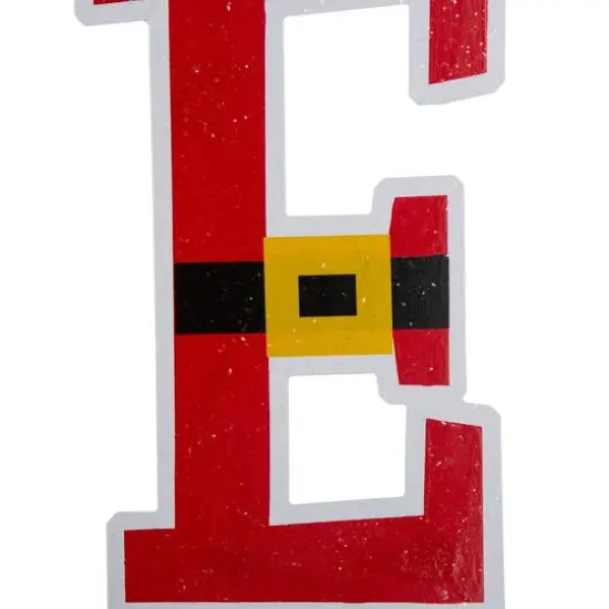 Glitzhome&reg; 23" Metal Believe Yard Stake Set {6}