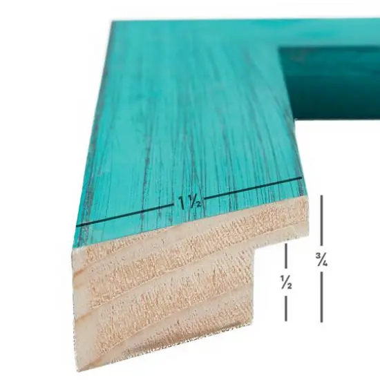 Craig Frames Jasper French Teal Picture Frame {3}