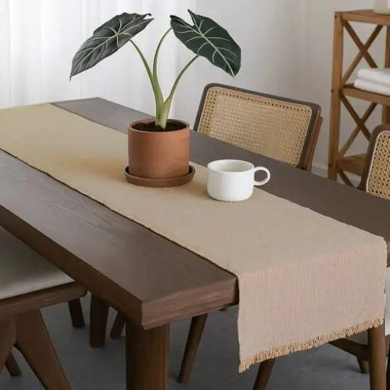 72" Natural Textured Woven Table Runner by Ashland&reg; {3}