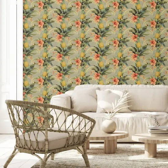 Tommy Bahama&reg; Beach Bounty Peel & Stick Wallpaper Tangelo {5}