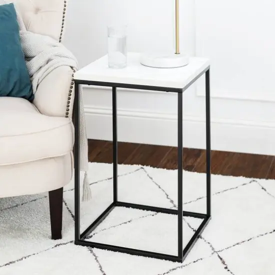Walker Edison Modern Square Side Table Assorted {5}