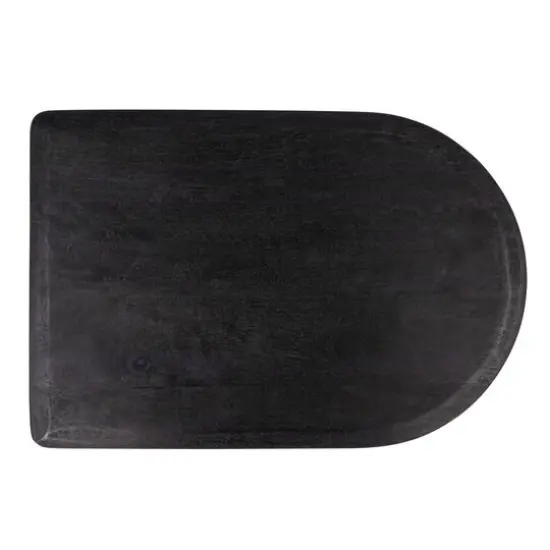 Hello Honey&reg; 18" Black Gourmet Noir Mango Wood Cheese & Cutting Board {8}