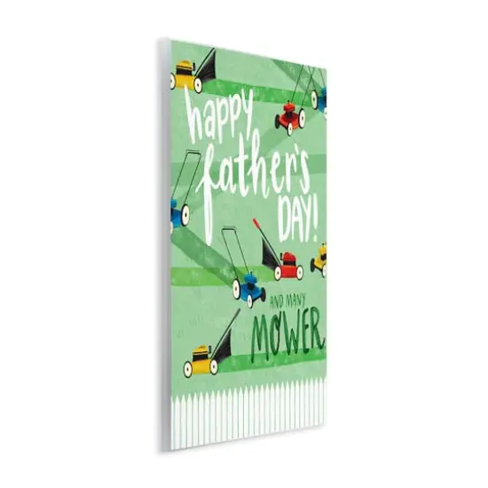 Stupell Industries Happy Father's Day Lawn Mowers Wall Plaque Art {4}