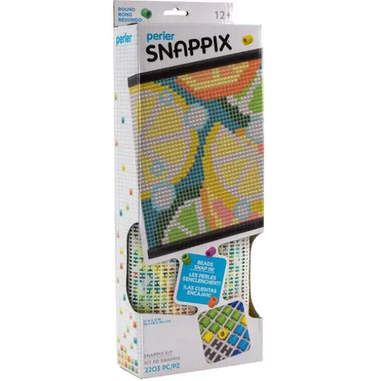 Perler&trade; Snappix&trade; Fruit Slices Fuse Beads Craft Kit {3}
