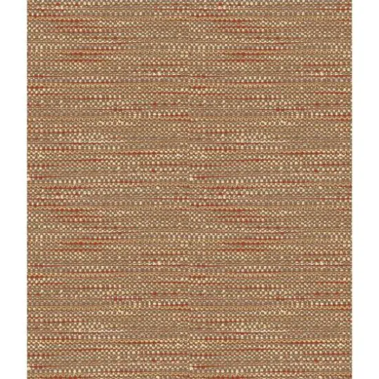 RoomMates Tabby Peel & Stick Wallpaper Blue and Taupe {2}