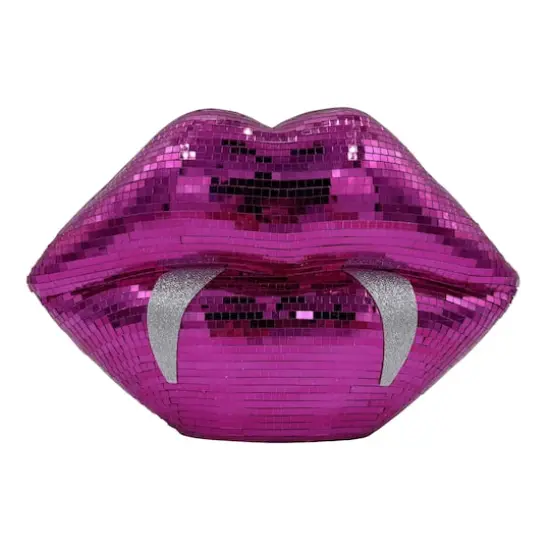 12" Disco Tabletop Vampire Lips by Ashland&reg; Purple {1}
