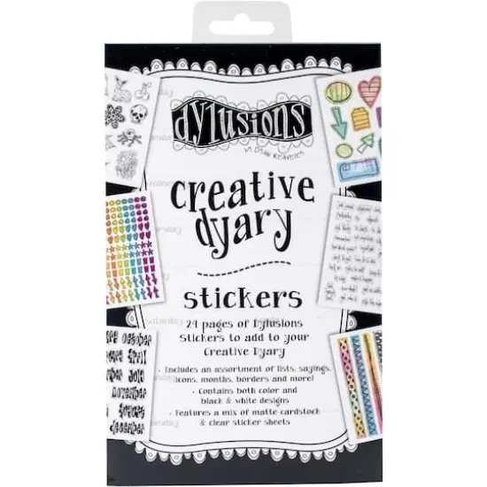 Dylusions Creative Dyary Sticker Book {3}
