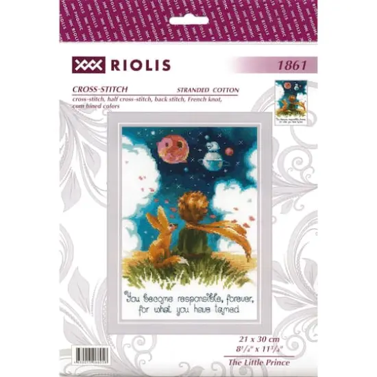 RIOLIS Little Prince Cross Stitch Kit {1}