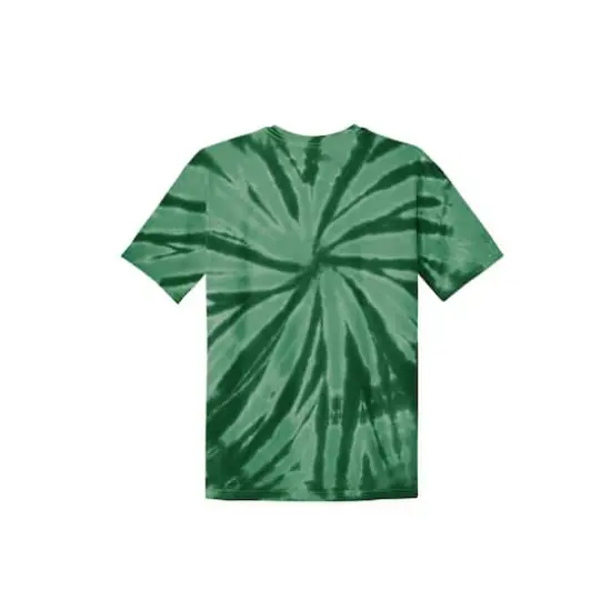 Port & Company&reg; Youth Tie-Dye T-Shirt Forest Green {5}