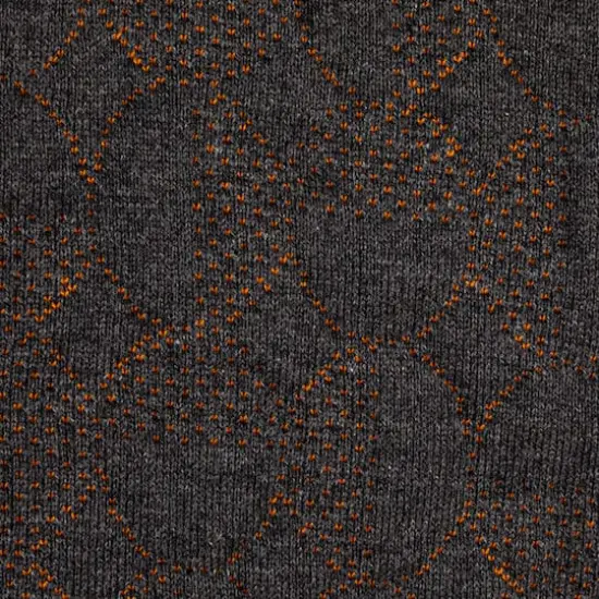 Hello Honey&reg; Mustard & Charcoal Cotton Blend Quilted Baby Blanket {4}