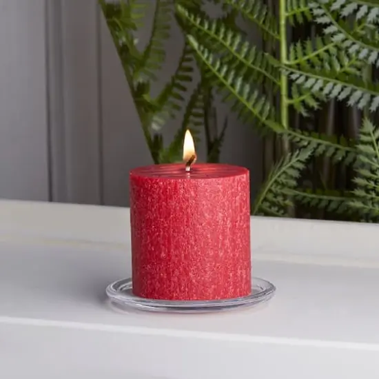 Root Candles 3" x 3" Unscented Timberline&trade; Pillar Candle Red {5}