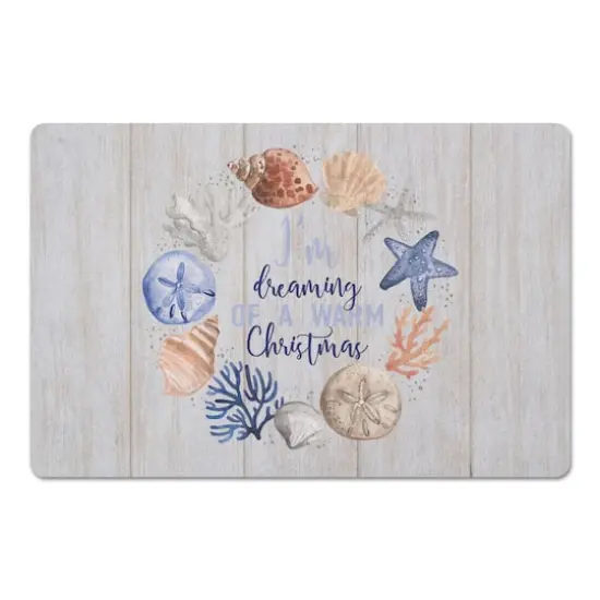 I'm Dreaming of a Warm Christmas Floor Mat {1}