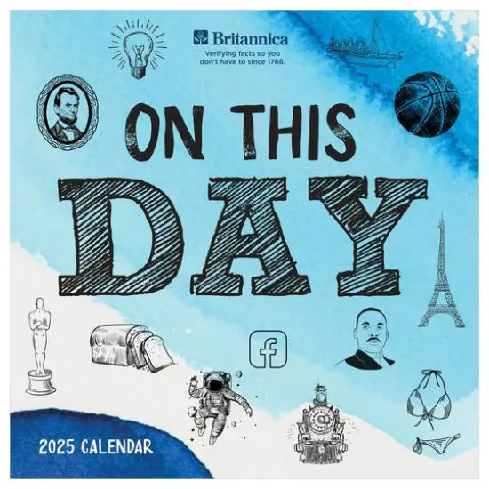TF Publishing 2025 On This Day Wall Calendar {1}