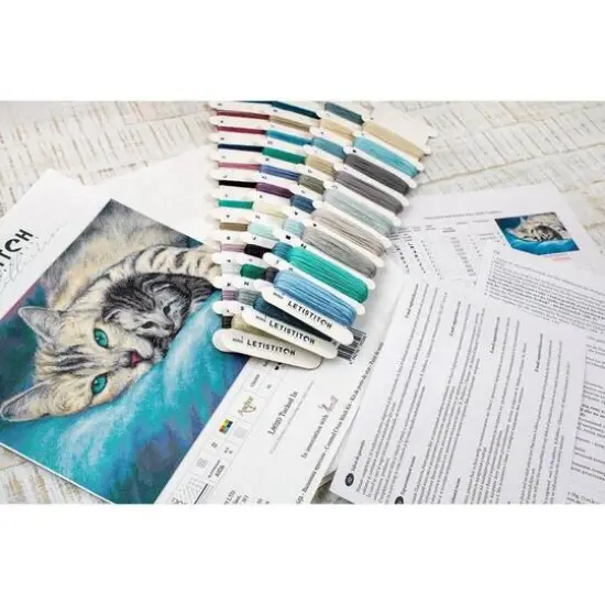 Letistitch Tucked In Counted Cross Stitch Kit {4}