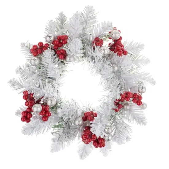 Silver & White Classic Adjustable Candle Ring Set {1}