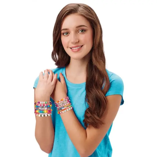 Cra-Z-Art&reg; Shimmer 'n Sparkle ABC Fashion Bead Bracelets {4}