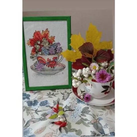 Mp Studia Autumn Taste Cross Stitch Kit {7}