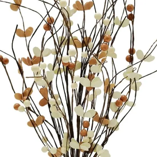 26" Cream Berry Branch Deluxe Bush by Ashland&reg; {3}