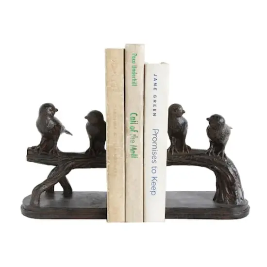 Hello Honey&reg; 6'' Resin Birds on a Branch Bookends Set {1}