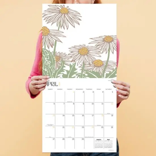 TF Publishing 2025 Flower Garden Wall Calendar {6}