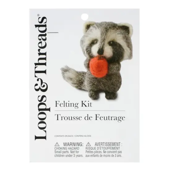 Raccoon Felting Kit by Loops & Threads&reg; {5}