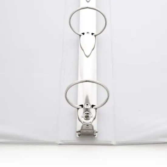 BAZIC&reg; 3 Ring View Binder with Pockets, 6ct. White {5}