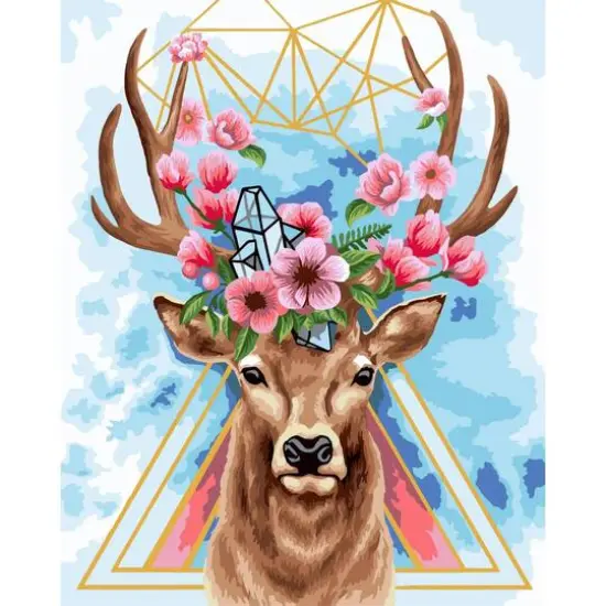 Crafting Spark Painting By Numbers Kit Celebration Nature Geometry {1}