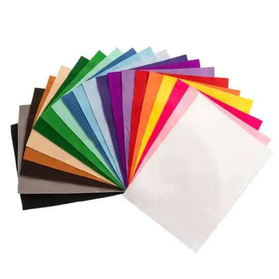 John Bead9" x 12" Acrylic Craft Felt Sheets, 25ct. Assorted Colors {1}