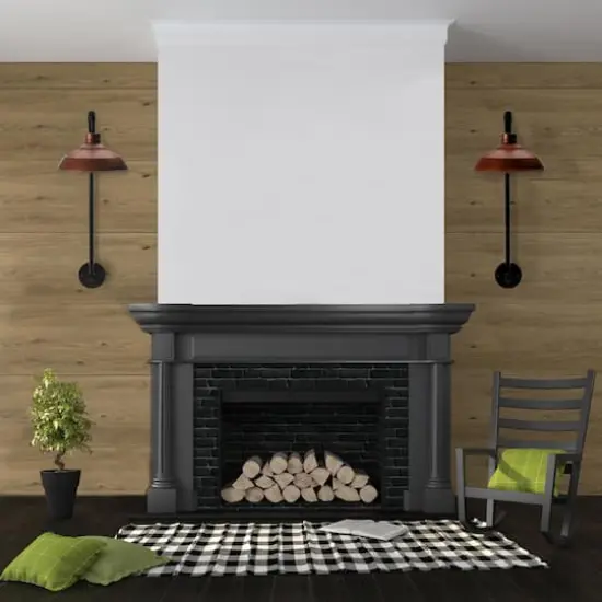 Hello Honey® Metal Wall Sconce with Round Shade Bronze Finish {3}