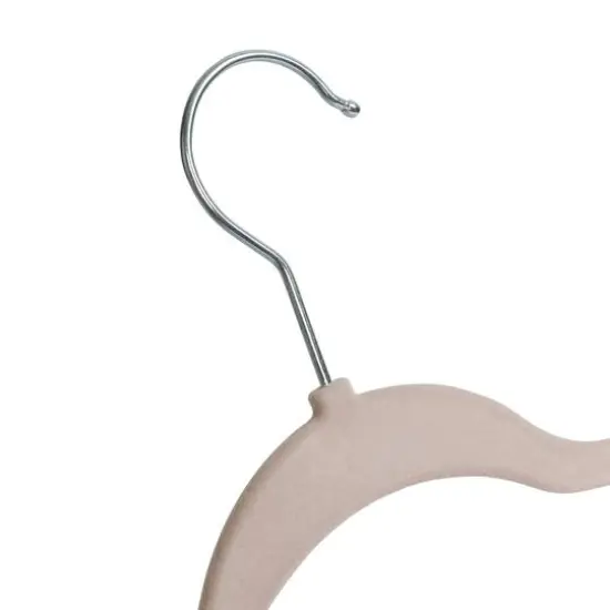 Honey Can Do Dusty Pink Slim-Profile Non-Slip Velvet Hangers, 25ct. {6}