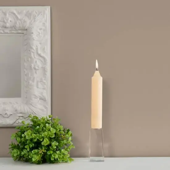 Root Candles 7" Unscented Timberline™ Collenette Taper Candles, 4ct. Buttercream {4}