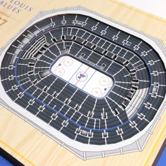 NHL 5-Layer StadiumView Wall Art StLouis Blues {5}