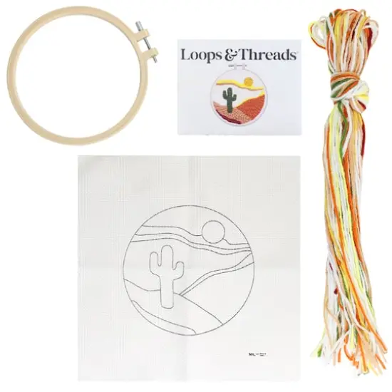 Desert Cactus Punch Needle Kit by Loops & Threads&reg; {3}