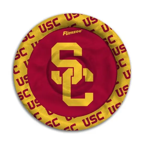 NCAA Flimzee Bean-Bag Flying Disc USC Trojans {1}