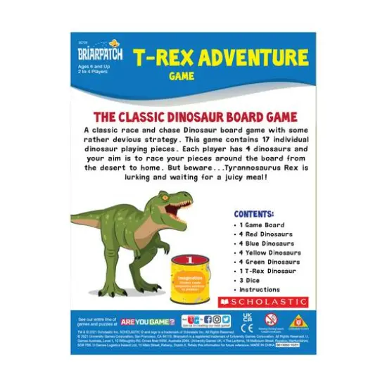 Scholastic T- Rex Adventure Game {4}