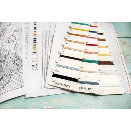 LetiStitch Cat's Happiness Counted Cross Stitch Kit {11}