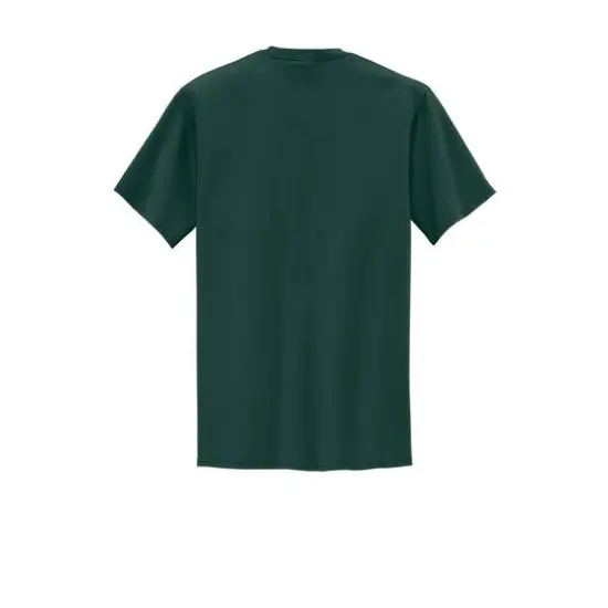Port & Company&reg; Core Blend Pocket Adult Tall Tee Dark Green {5}