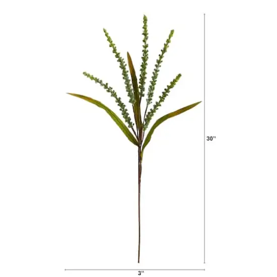 30" Green Wheat Harvest Spray, 12ct. {3}