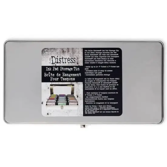 Tim Holtz Distress&reg; Ink Pad Storage Tin {6}