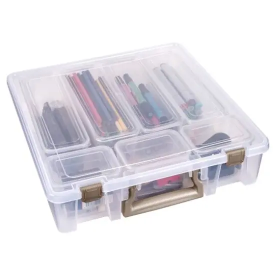 ArtBin&reg; 15.25" Super Satchel Storage Box with XL Bins {4}